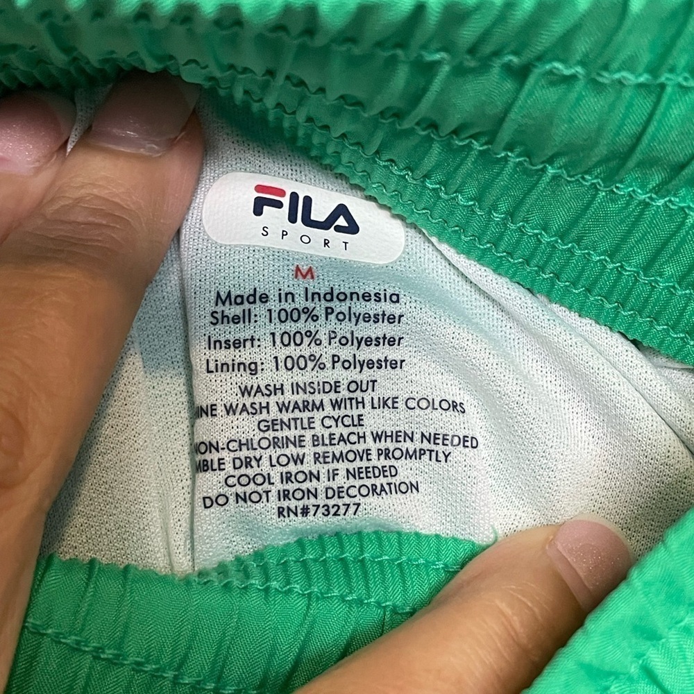 FILA/workout shorts with wicking technology drawstring shorts - Picture 7 of 7